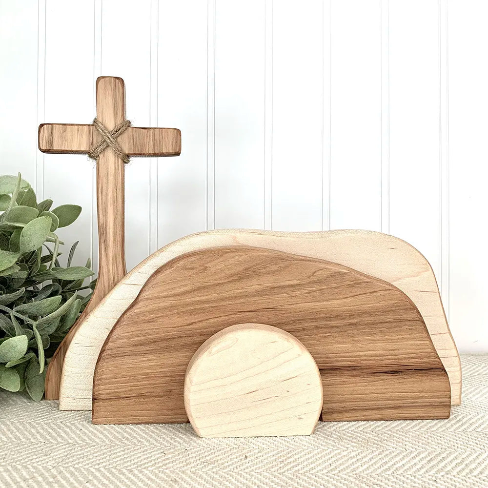 Wooden Tomb Decoration – The Empty Tomb of Jesus