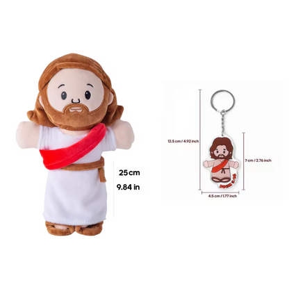 Little Savior Plush – A Hug of Faith | FREE Jesus keychain gift!